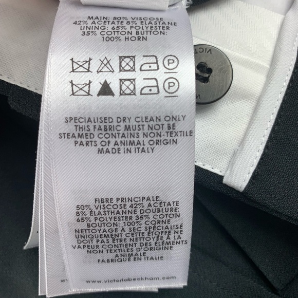 Victoria Beckham Front Split Skinny Pants - Picture 8 of 8